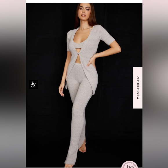 House of CB 3 Piece Loungewear Set SIZE SMALL - Picture 3 of 16